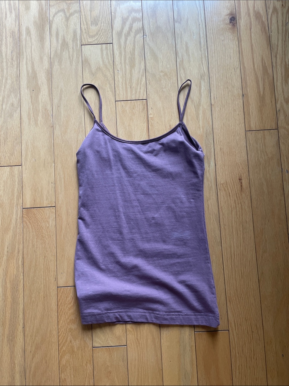 Women's mauve Spaghetti Strap Tank Top